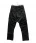 RICK OWENS (リックオウエンス) GETHSEMANE CARGO LONG PANTS ブラック サイズ:50：40000円