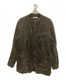 ISSEY MIYAKE MEN（イッセイミヤケメン）の古着「バンドカラージャケット」｜グレー