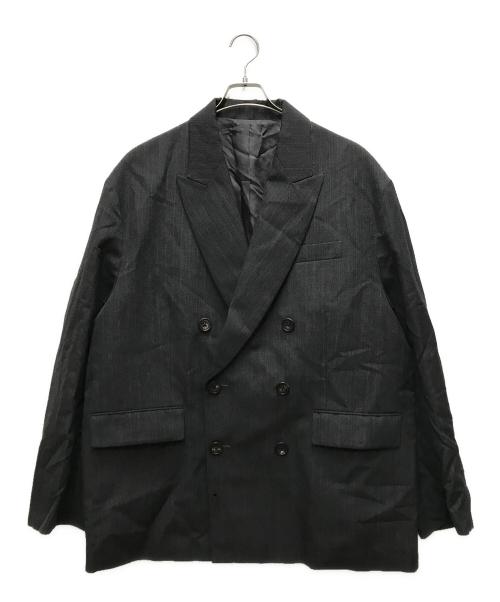 ssstein（シュタイン）ssstein (シュタイン) ダブルジャケット グレー サイズ:Mの古着・服飾アイテム