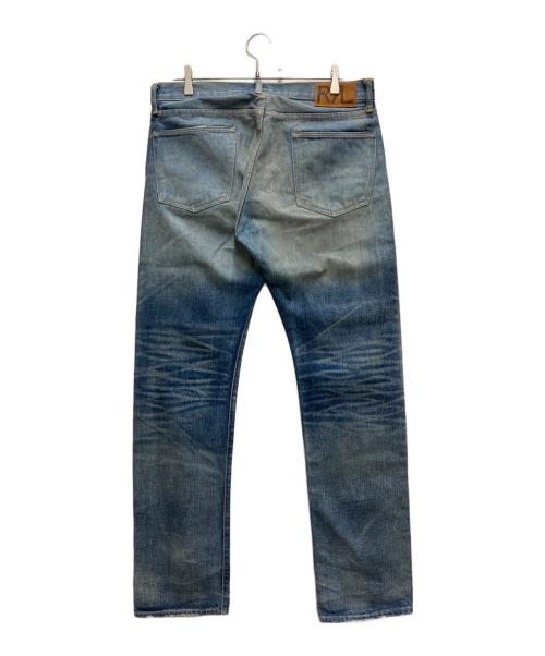 RRL（ダブルアールエル）RRL (ダブルアールエル) LOW STRAIGHTデニムパンツ インディゴ サイズ:34X34の古着・服飾アイテム