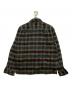 Supreme (シュプリーム) Shadow Plaid Flannel Zip Up Shirt ブラウン×グリーン サイズ:Ⅿ：18000円