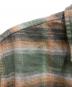 中古・古着 Supreme (シュプリーム) Shadow Plaid Flannel Zip Up Shirt ブラウン×グリーン サイズ:Ⅿ：18000円
