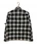 Supreme (シュプリーム) Shadow Plaid Zip Front Shirt グレー サイズ:M：30000円