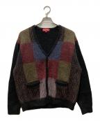 SUPREMEシュプリーム）の古着「Brushed Grid Cardigan」｜ブラック