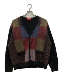 SUPREME（シュプリーム）の古着「Brushed Grid Cardigan」｜ブラック