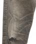 中古・古着 INSCRIRE (アンスクリア) Straight destroyed 5pk pants グレー サイズ:29：12000円