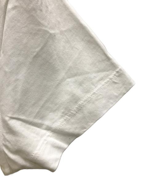 MM6 Maison Margiela（エムエムシックスメゾンマルジェラ）MM6 Maison Margiela (エムエムシックスメゾンマルジェラ) ハンドサインロゴTシャツ ホワイト サイズ:XSの古着・服飾アイテム