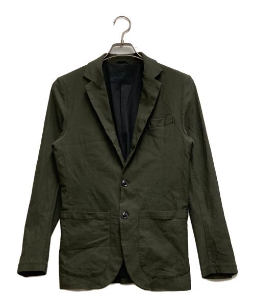 Junhashimoto（ジュンハシモト）junhashimoto (ジュンハシモト) ハイパーストレッチセットアップスーツ カーキ サイズ:２の古着・服飾アイテム