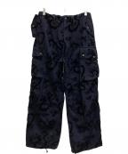 Needles×SASQUATCHfabrix.ニードルズ×サスクワッチファブリックス）の古着「Field Pant  Flying Dragon」｜ネイビー