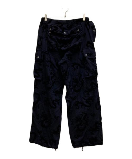 Needles（ニードルズ）Needles (ニードルズ) SASQUATCHfabrix. (サスクワッチファブリックス) Field Pant  Flying Dragon ネイビー サイズ:Ⅿの古着・服飾アイテム