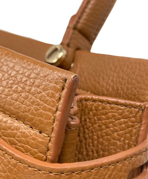 FURLA（フルラ）FURLA (フルラ) パンチング2WAYバッグ ブラウンの古着・服飾アイテム