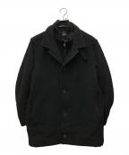 BOSS HUGO BOSSボス ヒューゴボス）の古着「カシミヤウールスタンドカラージャケット」｜ブラック