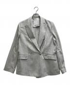 Nobleノーブル）の古着「ドンゴロスダブルジャケット」｜ベージュ