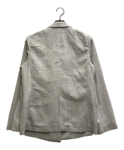 Noble（ノーブル）Noble (ノーブル) ドンゴロスダブルジャケット ベージュ サイズ:36の古着・服飾アイテム