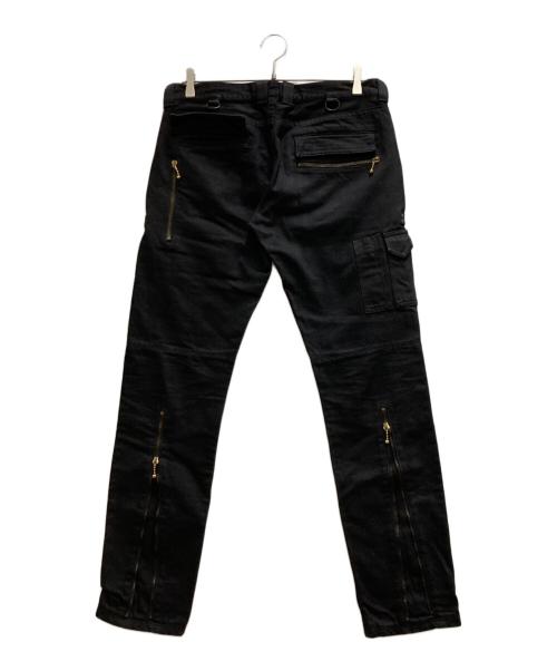 blackmeans（ブラックミーンズ）blackmeans (ブラックミーンズ) ボンテージパンツ ブラック サイズ:4の古着・服飾アイテム