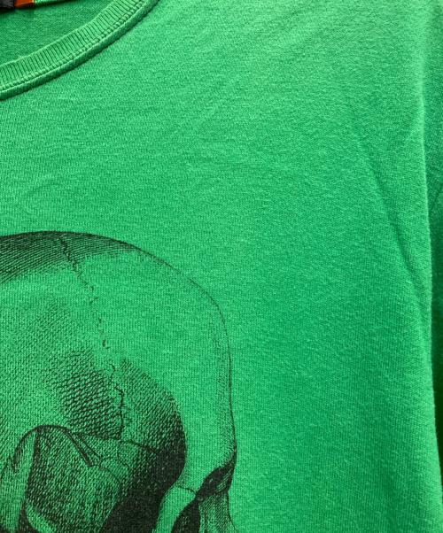 UNDERCOVERISM（アンダーカバーイズム）UNDERCOVERISM (アンダーカバーイズム) スカルL/S TEE グリーン サイズ:3の古着・服飾アイテム