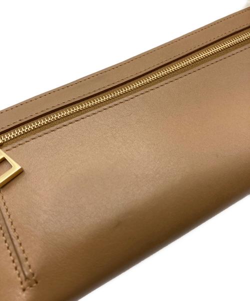 LOEWE（ロエベ）LOEWE (ロエベ) ノット ジップアラウンド ウォレット ブラウンの古着・服飾アイテム