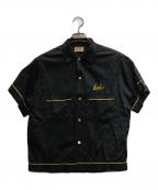 Hiltonヒルトン）の古着「60sボーリングシャツ」｜ブラック