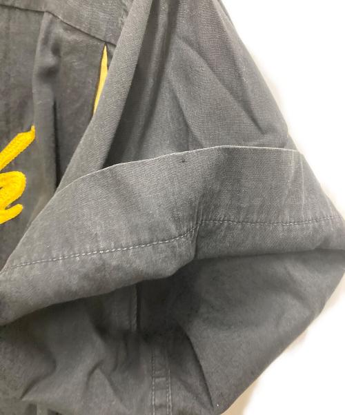 Hilton（ヒルトン）Hilton (ヒルトン) 60sボーリングシャツ ブラック サイズ:Ⅿの古着・服飾アイテム