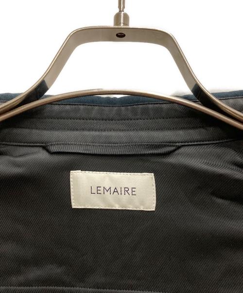 LEMAIRE（ルメール）LEMAIRE (ルメール) ウール混シャツワンピース SHIRT DRESS グリーン サイズ:34の古着・服飾アイテム