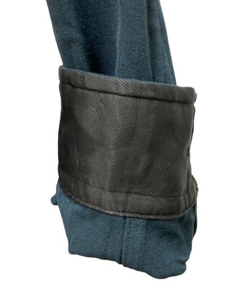 LEMAIRE（ルメール）LEMAIRE (ルメール) ウール混シャツワンピース SHIRT DRESS グリーン サイズ:34の古着・服飾アイテム