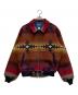 PENDLETON（ペンドルトン）の古着「ネイティブ柄ウールジャケット」｜ブラウン×レッド