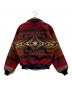 PENDLETON (ペンドルトン) ネイティブ柄ウールジャケット ブラウン×レッド サイズ:Ⅿ：15000円