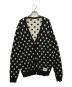 WACKO MARIA（ワコマリア）の古着「ドットカーディガン」｜ブラック×ホワイト