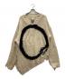 MM6 Maison Margiela（エムエムシックスメゾンマルジェラ）の古着「oversized distressed sweater」｜ベージュ