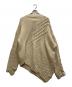 MM6 Maison Margiela (エムエムシックスメゾンマルジェラ) oversized distressed sweater ベージュ サイズ:Ⅿ：25000円