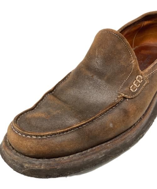 GUIDI&ROSELLINI（グイディ＆ロゼリーニ）GUIDI&ROSELLINI (グイディ＆ロゼリーニ) ローファー ブラウン サイズ:41の古着・服飾アイテム