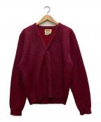 Ashtonアシュトン）の古着「60`Sモヘアカーディガン」｜レッド