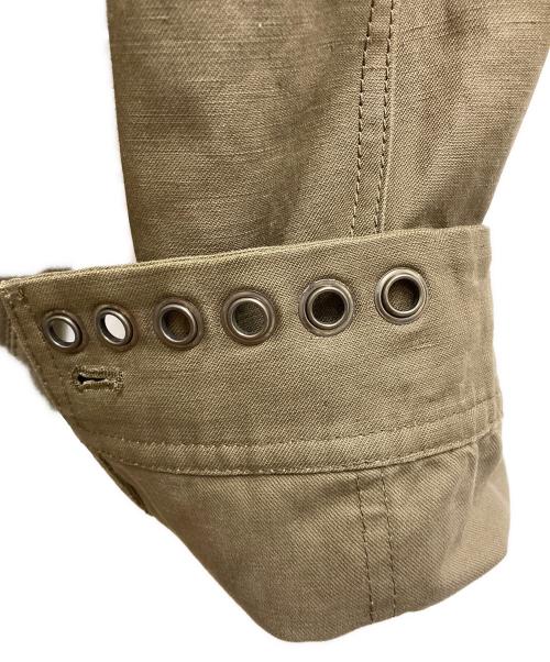 Acne studios（アクネ ストゥディオス）ACNE STUDIOS (アクネ ストゥディオス) アイレットトリムコート カーキ サイズ:48の古着・服飾アイテム