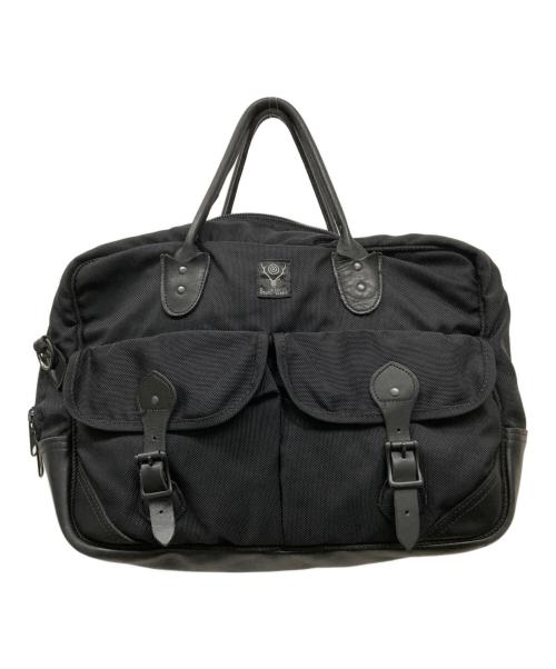 South2 West8（サウスツー ウエストエイト）south2 west8 (サウスツー ウエストエイト) BALISTIC NYLON LA CROSSE BRIEFCASE ブラックの古着・服飾アイテム