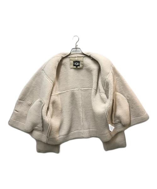 UGG（アグ）UGG (アグ) Mindy LuxeFluff Jacket ベージュ サイズ:Ⅼの古着・服飾アイテム