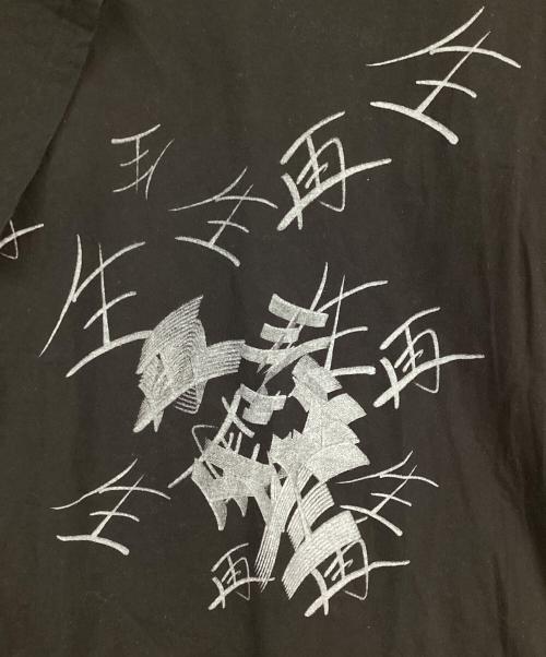 GROUND Y（グラウンドワイ）GROUND Y (グラウンドワイ) [Reborn] Front Graphic T by 黒羽麻璃央 ブラック サイズ:3の古着・服飾アイテム