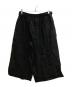 GROUND Y（グラウンドワイ）の古着「リネンハーフパンツ」｜ブラック