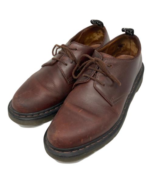 Dr.Martens（ドクターマーチン）Dr.Martens (ドクターマーチン) 3ホールシューズ ブラウン サイズ:US 8の古着・服飾アイテム