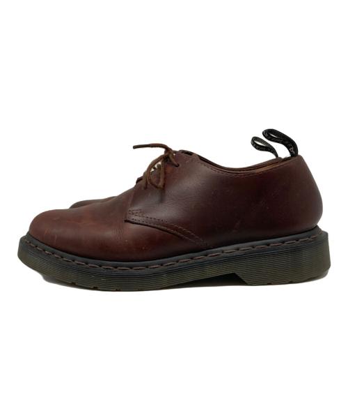 Dr.Martens（ドクターマーチン）Dr.Martens (ドクターマーチン) 3ホールシューズ ブラウン サイズ:US 8の古着・服飾アイテム