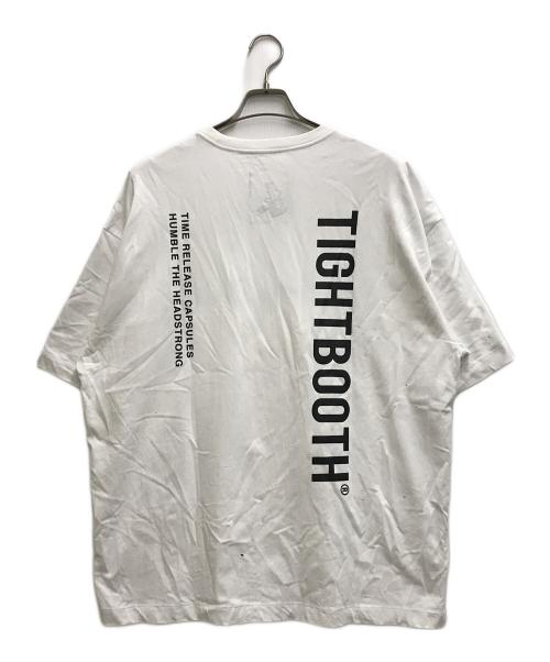 TIGHTBOOTH PRODUCTION（タイトブースプロダクション）TIGHTBOOTH PRODUCTION (タイトブースプロダクション) SauRas Being / S/S T-SHIRT ホワイト サイズ:Lの古着・服飾アイテム