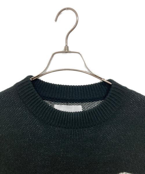 Sauras Being（ソーラス ビーイング）SAURAS BEING (ソーラス ビーイング) LFYT (エルエフワイティー) GRAPHIC SWEATER ブラック サイズ:Ｌの古着・服飾アイテム