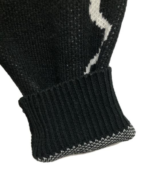 Sauras Being（ソーラス ビーイング）SAURAS BEING (ソーラス ビーイング) LFYT (エルエフワイティー) GRAPHIC SWEATER ブラック サイズ:Ｌの古着・服飾アイテム