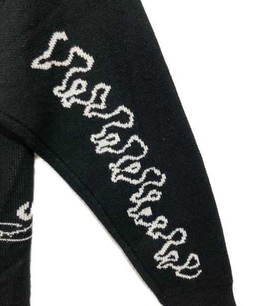Sauras Being（ソーラス ビーイング）SAURAS BEING (ソーラス ビーイング) LFYT (エルエフワイティー) GRAPHIC SWEATER ブラック サイズ:Ｌの古着・服飾アイテム