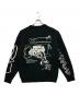 SAURAS BEING (ソーラス ビーイング) LFYT (エルエフワイティー) GRAPHIC SWEATER ブラック サイズ:Ｌ：6000円