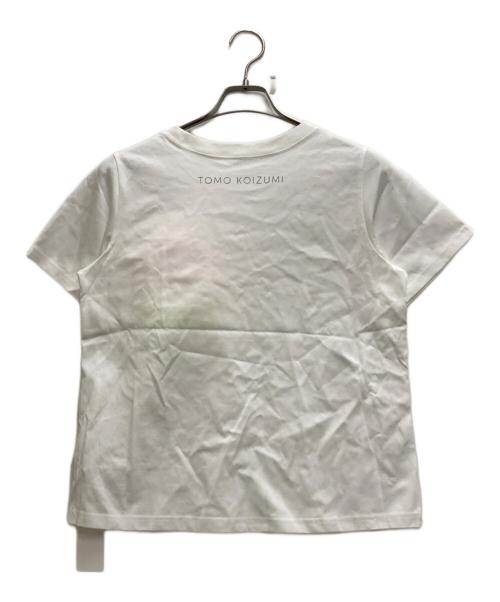 TOMO KOIZUMI（トモコイズミ）TOMO KOIZUMI (トモコイズミ) フリルTEE ホワイト サイズ:Ⅼの古着・服飾アイテム