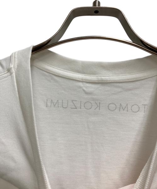 TOMO KOIZUMI（トモコイズミ）TOMO KOIZUMI (トモコイズミ) FRILL POCKET T-SHIRT ホワイト サイズ:Ⅼの古着・服飾アイテム