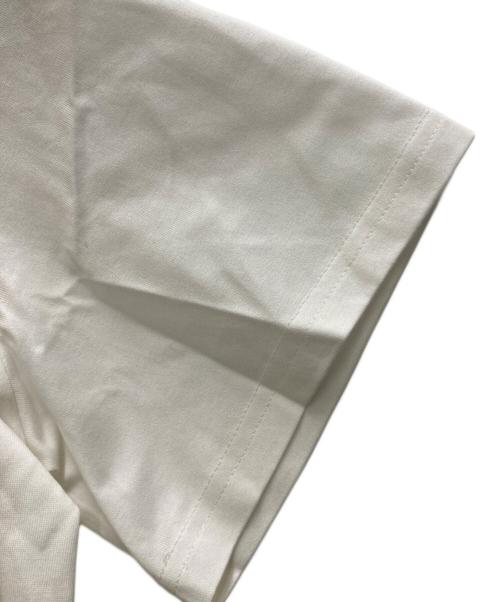 TOMO KOIZUMI（トモコイズミ）TOMO KOIZUMI (トモコイズミ) FRILL POCKET T-SHIRT ホワイト サイズ:Ⅼの古着・服飾アイテム