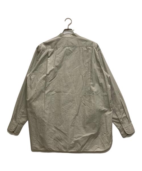 KAPTAIN SUNSHINE（キャプテンサンシャイン）KAPTAIN SUNSHINE (キャプテンサンシャイン) Stand Collar Shirt ベージュ サイズ:40の古着・服飾アイテム
