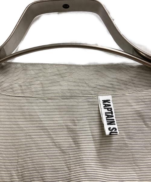 KAPTAIN SUNSHINE（キャプテンサンシャイン）KAPTAIN SUNSHINE (キャプテンサンシャイン) Stand Collar Shirt ベージュ サイズ:40の古着・服飾アイテム