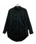 Y'S for men（ワイズフォーメン）の古着「コットンレーヨンボタンダウンシャツ」｜ブラック